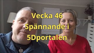 Vad händer vecka 46 i 5Dportalen  Spännande intervju [upl. by Nason989]