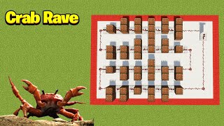 Crab Rave Note Blocks Tutorial [upl. by Udella313]