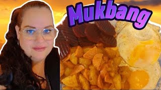 Mukbang  Pyttipanna med ägg och rödbetor [upl. by Ottie154]