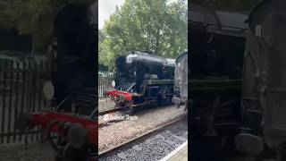 Turning around at East Grinstead railway steam train trainspotting heritage british repost [upl. by Aiceila]