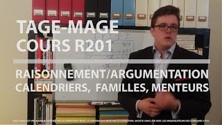 TAGEMAGE  CALENDRIERS FAMILLES MENTEURS RAISONNEMENTARGUMENTATION [upl. by Fonda]