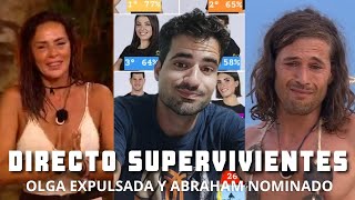 SUPERVIVIENTES ALL STARS OLGA es EXPULSADA y ABRAHAM está NOMINADO  Hablamos de tele [upl. by Pears838]