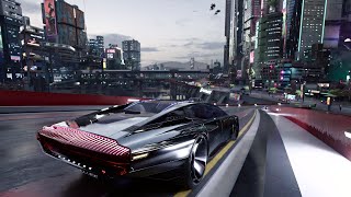 4K60 Cyberpunk 2077 v21  Driving Tour to all of the Apartments in Night City [upl. by Allerus]