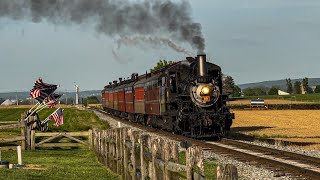 A Visit to the Strasburg Railroad amp the RBMN Port Clinton Shops [upl. by Naenaj68]