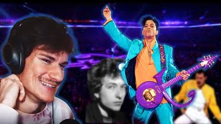 The BEST Superbowl Halftime SHOW Prince Queen Bob Dylan I Reaction [upl. by Farhsa296]