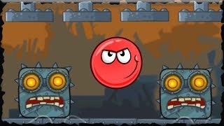 Green Ball kicks the Giant BOSS in Red Ball 4 Volume 3 in Flawless Victory [upl. by Bella]