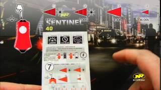 NiteRider Bike Lights  Sentinel 40 Tail light Video User Guide [upl. by Nairim245]