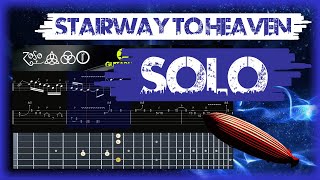 Stairway To Heaven Solo Tabs by Led Zeppelin  Guitar Hub [upl. by Awram]