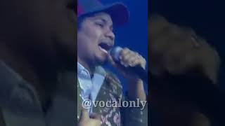 vocal only  tompi  sedari dulu shorts cover tiara musicclip [upl. by Anitsihc]