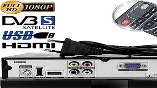 hdline Echosat 20500 S Digitaler Satelliten HD Receiver HDTV DVBS DVBS2 HDMI AV 2X USB 20 [upl. by Lamrert510]