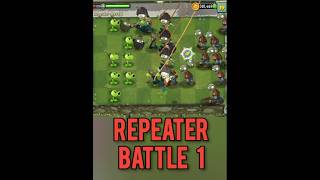 REPEATER CHALLENGE BATTLE 1  NEW PLANT NURSERY  PLANTS VS ZOMBIES SPEEDRUN [upl. by Ayote918]