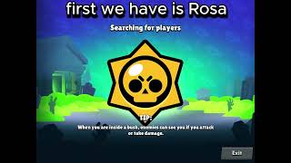 Rosa basic guide brawl stars [upl. by Odessa]