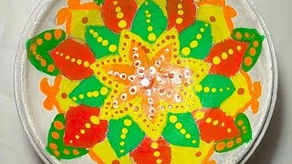 Fabulous Craft Design Painting Deepali Diya Painting youtubeshorts ytshorts [upl. by Sirak]