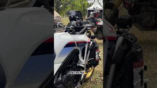 Transalp 750 getting ready for enduro race transalp750 enduro offroad championship shortvideo [upl. by Yusuk682]