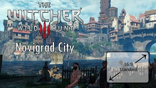 The Witcher 3 Novigrad City Ambience 2K Standard 60FPS [upl. by Amihsat]