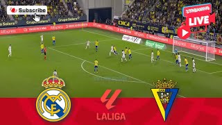 🔴LIVE real madrid vs cadiz  Match Today⚽🎬 [upl. by Liahkim]