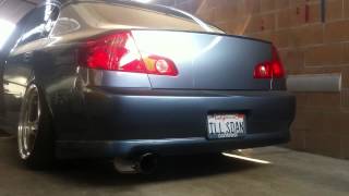 Labree Resonated Test Pipe Infiniti G35 Sedan [upl. by Utimer69]