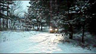 Land Rover Freelander 18 4x4 winter test [upl. by Wershba]