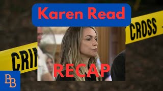 Recap Karen Read day 7 Why Lally why [upl. by Irrok]