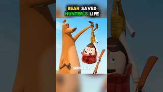 Bear saved the Hunter from dying 🐻 movie shorts [upl. by Goer340]