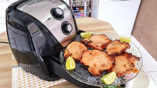 COMO PREPARAR BISTECA SUÍNA SUPER SUCULENTA NA AIRFRYER [upl. by Ahsart]