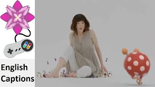 Pikmin 3 Bulborb Juri Ueno Japanese Commercial [upl. by Adnoraj]