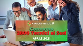 Concorso 2800 Tecnici al Sud – La guida [upl. by Mail]