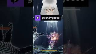 Grappling shriekers This one didnt end so well  gwendygoose on Twitch [upl. by Iretak]