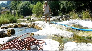 Wasserwidder Wasserpumpe die ohne elektrischen Strom funktioniert [upl. by Smitt]