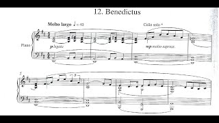 Karl Jenkins  Benedictus From The Armed Man A Mass For Peace w sheet music [upl. by Llirrehs506]