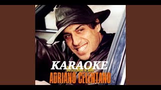 Adriano Celentano il Tempo Se Ne Và KARAOKE [upl. by Imij]