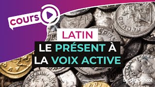 Latin  le présent à la voix active collège [upl. by Scheld]