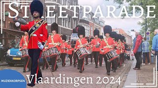 MUZIEKKORPSEN  STREETPARADE VLAARDINGEN 2024 🎶🥁 [upl. by Ralyt]