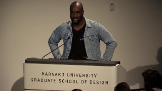 Core Studio Public Lecture Virgil Abloh “Insert Complicated Title Here” [upl. by Ortiz]