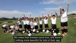 Juventus Soccer School  Summer Camp  2014  Umag Croatia [upl. by Kellby895]