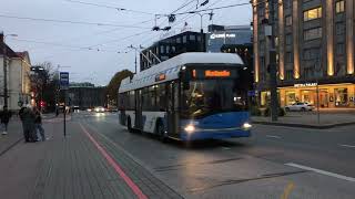 Tallinn trolleybuses in October 2024 [upl. by Comyns]