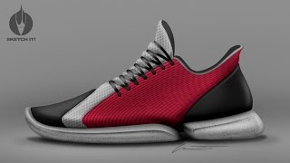 SKETCHIT 10 • Shoes rendering [upl. by Eittik]