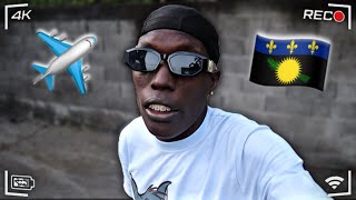 I Took A Trip To Guadeloupe ✈️🇬🇵 Meet Some Supporters  Tested New Food 🥘 It Was Lit 🔥 [upl. by Chick]