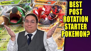 These Two Starter Pokemon are getting POST ROTATION Decks  Pokemon TCG Deck Review [upl. by Airehc269]