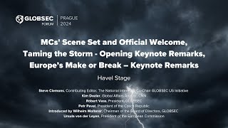 MCs Scene Set and Official Welcome Taming the Storm Europe’s Make or Break [upl. by Llerot]