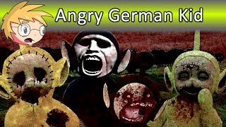 Angry German Kid Plays Slendytubbies 2 [upl. by Beitris887]