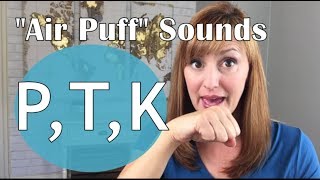 How to Pronounce the P T and K Sounds in American English [upl. by Haiasi]