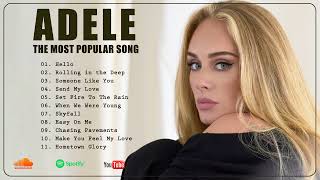 ADELE Best Playlist  ADELE Audio Tracks  ADELE Popular Playlist [upl. by Elisha]