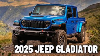 Big Changes Ahead  2025 JEEP GLADIATOR  No More Stick Shift for the 2025 Gladiator jeep [upl. by Yggam]