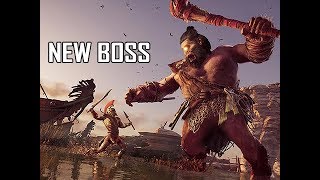 ASSASSINS CREED ODYSSEY Walkthrough Gameplay  Steropes Cyclops Boss Fight [upl. by Atteloj23]