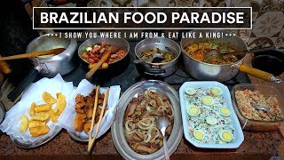 Best BRAZILIAN FOOD Steaks Picanha Chicharrón Desserts and More [upl. by Fu]