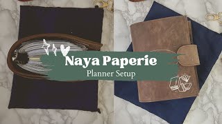 Naya Paperie Planner Setup  Personal Ring Setup [upl. by Ayram]