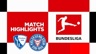 VfL Bochum vs Holstein Kiel  Highlights  Bundesliga 2425 [upl. by Bridge]