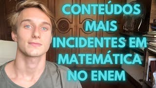 ConteÃºdos que MAIS CAEM em MATEMÃTICA no ENEM RAIOX COMPLETO [upl. by Anadal837]