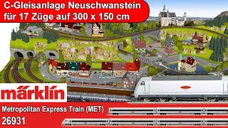 Märklin Modellbahnanlage für 1718 Züge und Märklin Neuheiten 2024 [upl. by Finn]